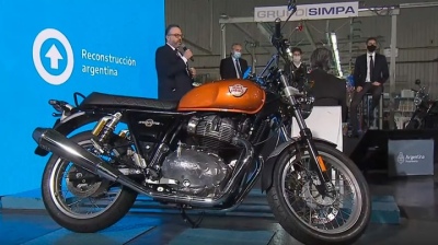 El Gobierno anunció la producción de motos en Argentina y créditos para adquirirlas
