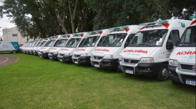 Provincia recuperó 24 ambulancias abandonadas por la gestión anterior