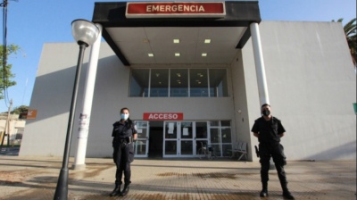 Continúan reforzando la seguridad en hospitales de la Provincia