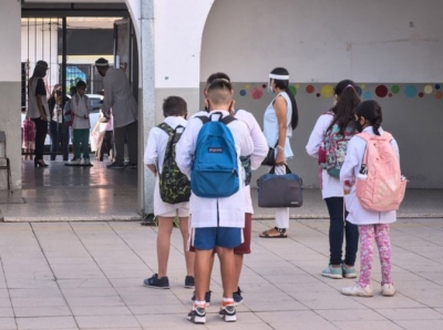 Provincia habilitará dejar de usar tapabocas al aire libre en las escuelas