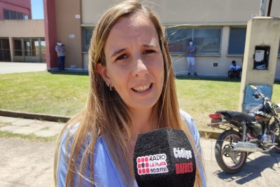 Votó Lucía Iañez: "Lo importante es que la gente pueda participar masivamente"