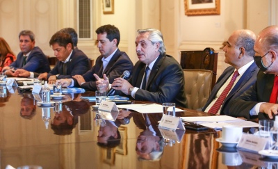 Alberto Fernandez se reunió con Gobernadores por la Coparticipación