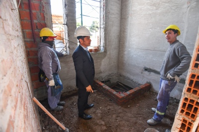 Kicillof inauguró las obras de pavimentación en el acceso de Ireneo Portela