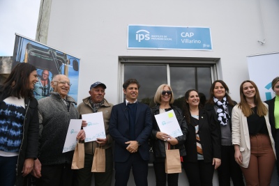 Nuevos CAP: Kicillof y Moratti continúan con la transformación del IPS