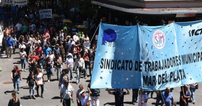 Municipales analizan otro paro de 48 horas en Mar del Plata