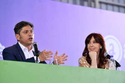 Kicillof a CFK: "Te necesitamos para garantizar derechos"
