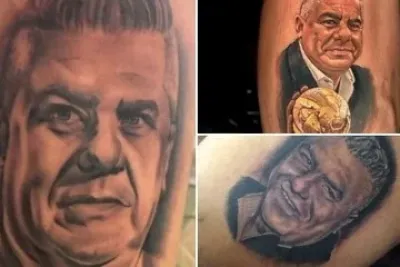Alberto Fernández se tatuaría al "Chiqui" Tapia