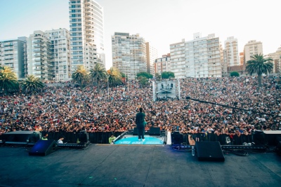 Festival Verano Bonaerense: en Mar del Plata hubo más de 200 mil personas