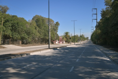 Se inaguró el nuevo corredor urbano de la avenida 32 en La Plata