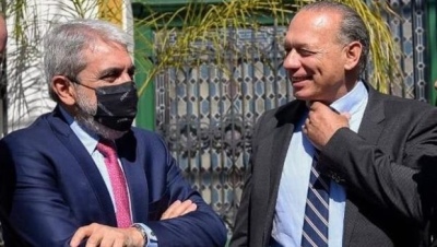 Desembarco de fuerzas federales: Berni se reunió con Aníbal Fernández