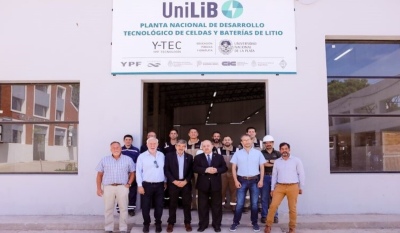 Comienzan las pruebas en la planta de baterías de litio de la UNLP