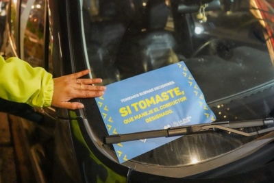 En La Plata salieron a buscar "conductores designados" para generar conciencia vial