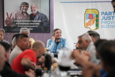 Máximo Kirchner: "Desde el peronismo bonaerense vamos a construir el triunfo de Massa y Axel"