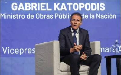 Katopodis aseguró que Milei "frenó la obra pública a lo largo y ancho de la Argentina"