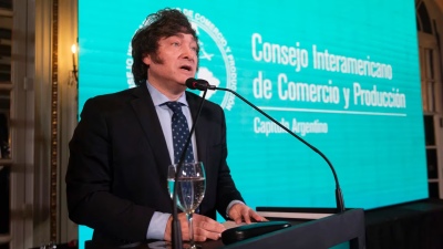 Milei ratificó que romperá relaciones con China y Brasil y apuntó contra la obra pública
