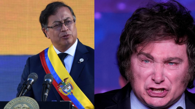 Tras los insultos de Milei a Petro, Colombia expulsó a los diplomáticos argentinos de la embajada
