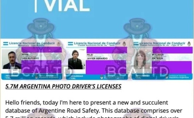 Hackeo: Nación confirmó el robo de la base de datos de licencias de conducir de todo país