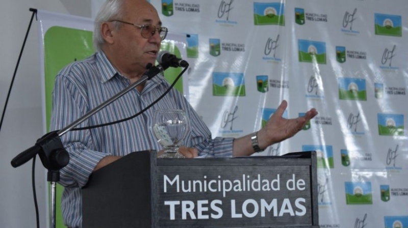 El intendente de Tres Lomas destacó el proyecto ”Fondo Patagónico”