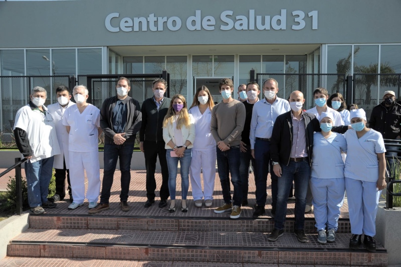 En San Fernando, Katopodis y Andreotti inauguraron el nuevo Centro de Atención Primaria de Salud Nº31
