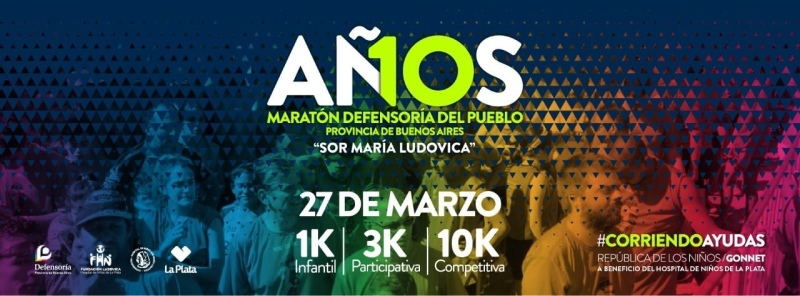 Todo listo para la 10ma edición de la Maratón Sor María Ludovica