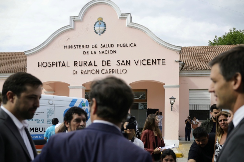 Se oficializó la provincialización del Hospital Ramón Carrillo 