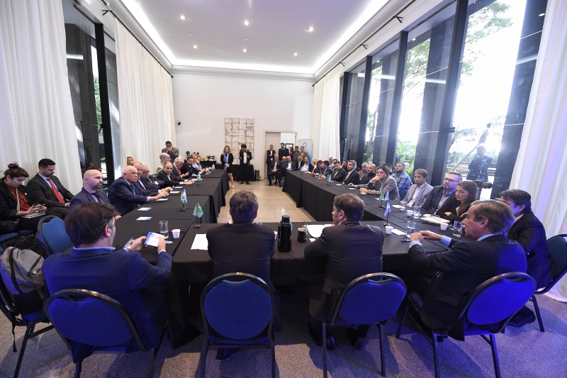 Kicillof mantuvo reuniones clave para la economía bonaerense