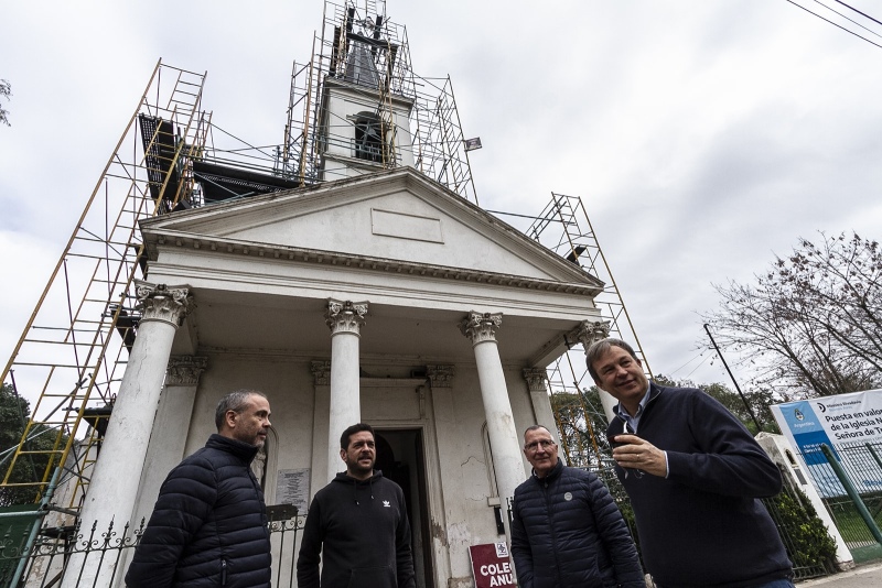 Almirante Brown cumplió 150°: Restauran la iglesia más antigua del distrito