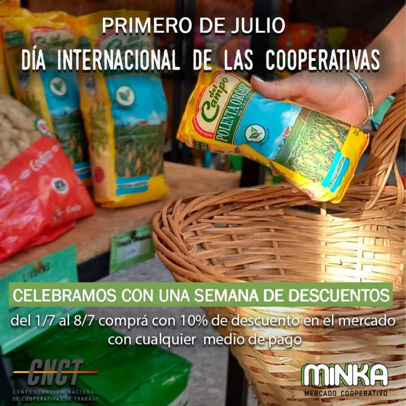 Minka se prepara para el Día Internacional de las Cooperativas
