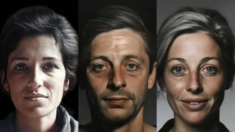 A través de la IA recrearon los retratos de nietas y nietos que no restituyeron su identidad