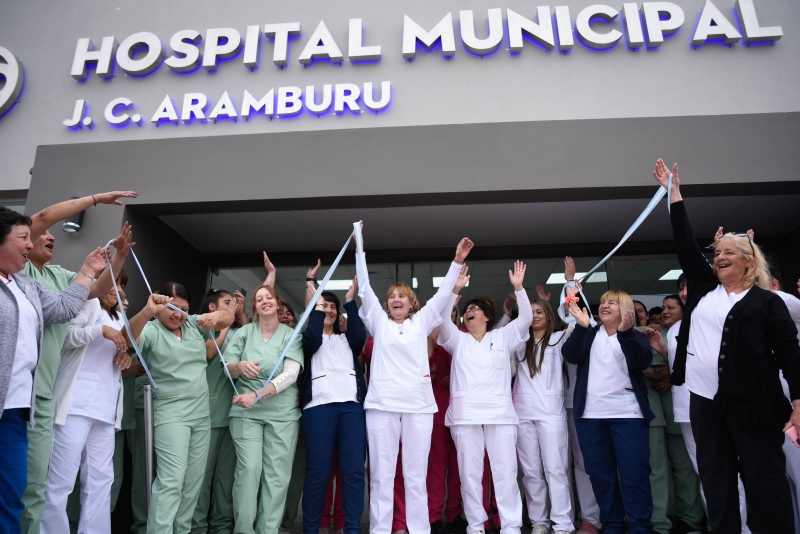 Zurro inauguró la nueva guardia del Hospital Juan Carlos Aramburu