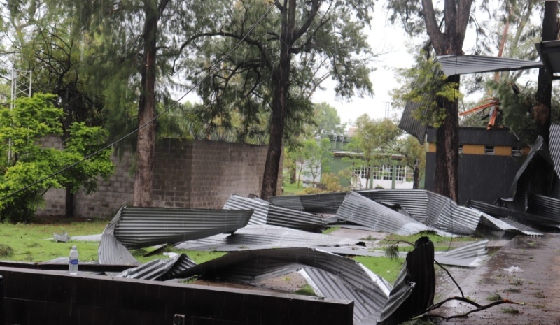 Los desafíos tras la tormenta: La UTN de Villa Domínico sufrió graves pérdidas