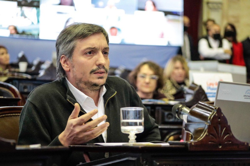 Máximo Kirchner ratificó que UxP rechazará todos los proyectos de Milei