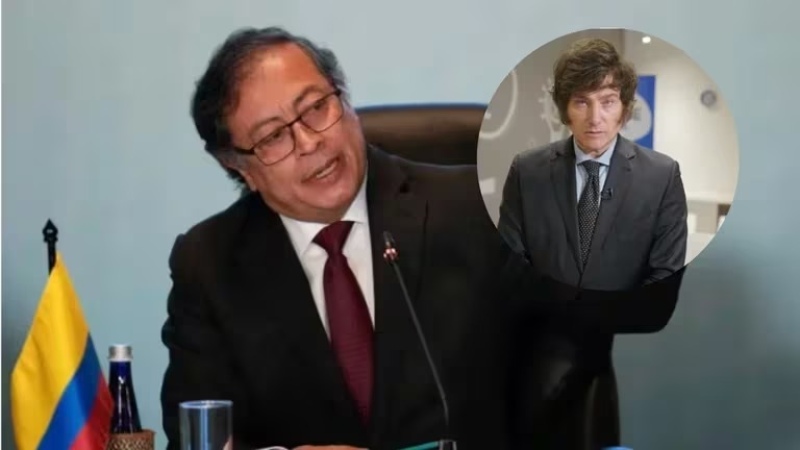 Milei le dijo ”comunista asesino” al presidente Colombia y estalló otra crisis diplomática
