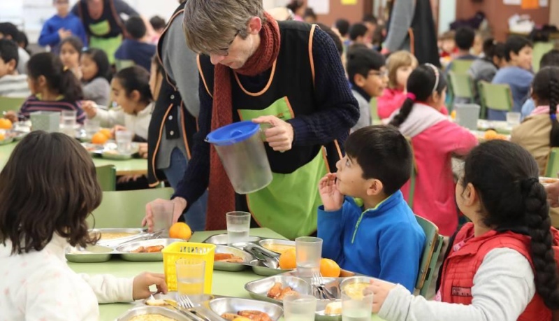 Provincia duplicó los recursos para comedores escolares