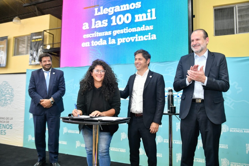 Provincia suscribió convenio para obras de infraestructura social en Bahía Blanca
