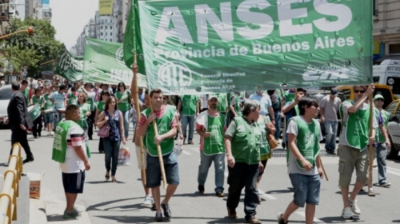 ATE convocó a protestas contra el vaciamiento de ANSES